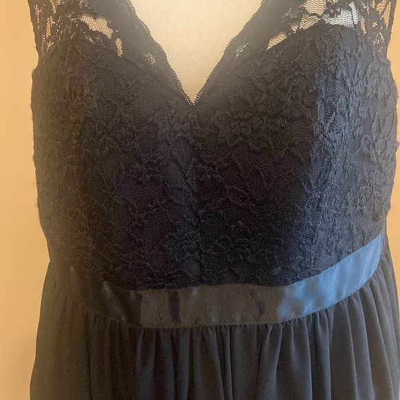 TORRID Size 18 NWT Black Fit And Flare Lace Top Dress - Picture 3 of 14
